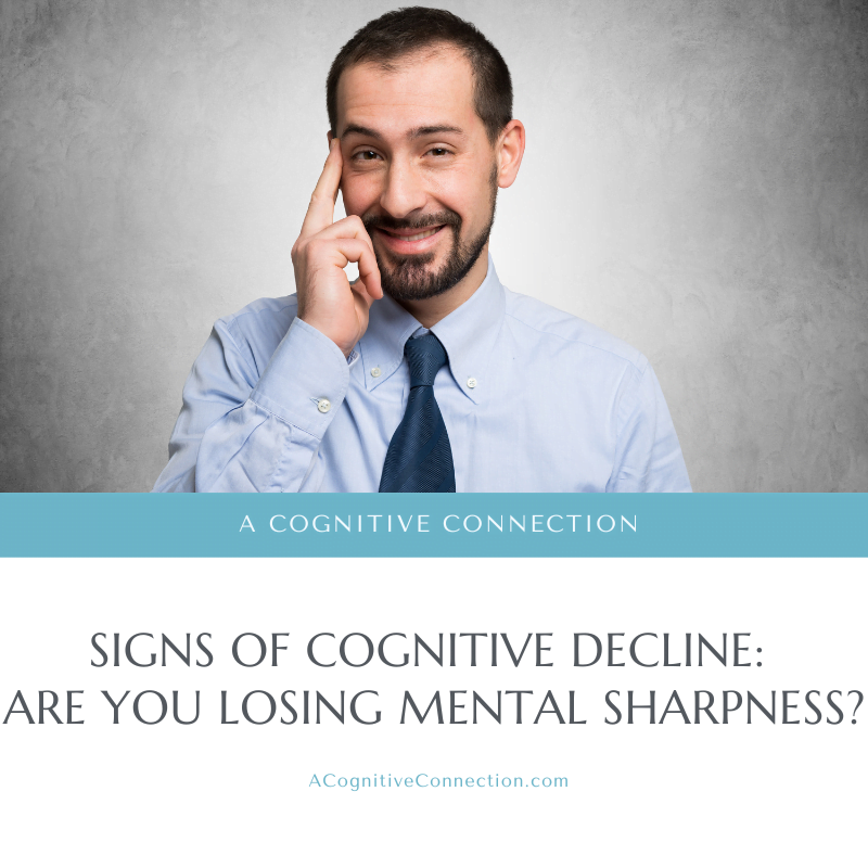 Spot Cognitive Decline | Are You Losing Mental Sharpness?